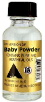 Baby Powder Body oil .5oz bottle
