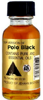 Polo Black Body oil .5oz bottle