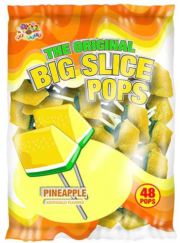 Big Slice Pineapple Pops 48ct